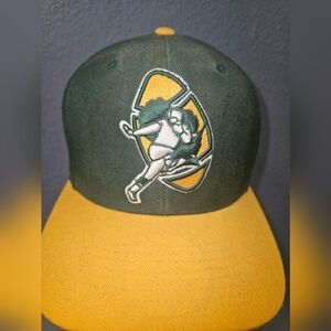 Trowback Logo Green Bay Packers Baseball Cap - Mitchell&Ness